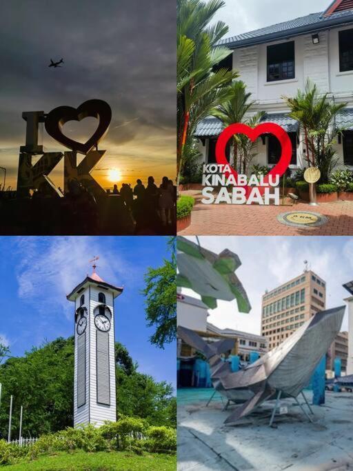 Kota Kinabalu City The Shore - Lucky 7 Homestay Bagian luar foto
